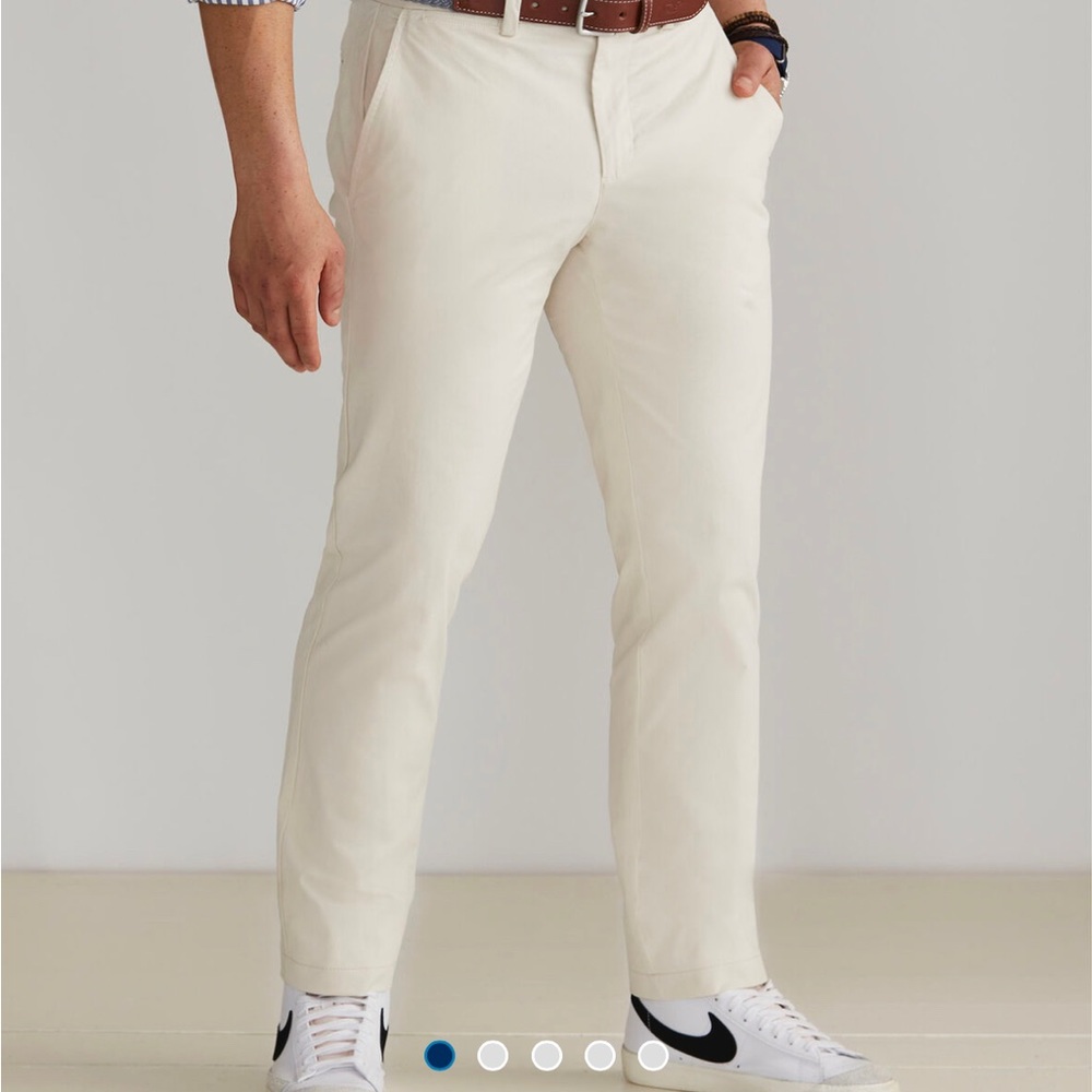 Vineyard vines Stretch Breaker Pants color Stone